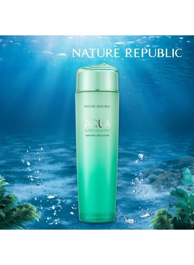 NATURE REPUBLIC - Super Aqua Max Watery Emulsion Green 150ml - Image 1