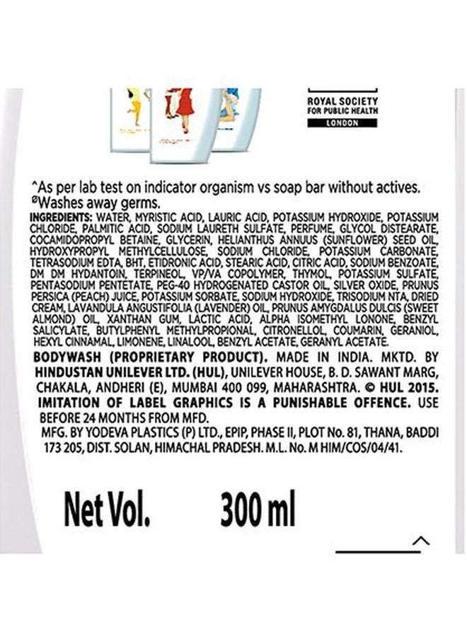 Lifebuoy Mild Care Germ Protection Body Wash with Activ Silver Formula for Sensitive Skin White 300ml - Image 4