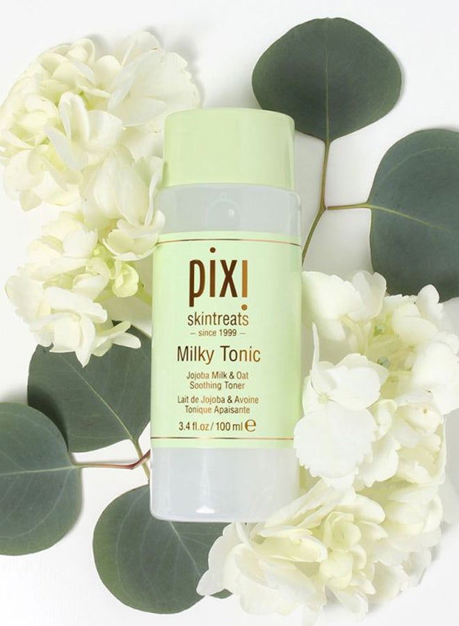pixi - Beauty Skintreats Milky Tonic Soothing Toner White/Green 100ml - Image 1