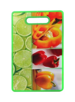 DELCASA Cutting Board Green/Red/Yellow 36.5x22.5x1.1cm 