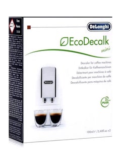 De'Longhi EcoDecalk Descaler Solution White/Black 2x100ml  - Image 4