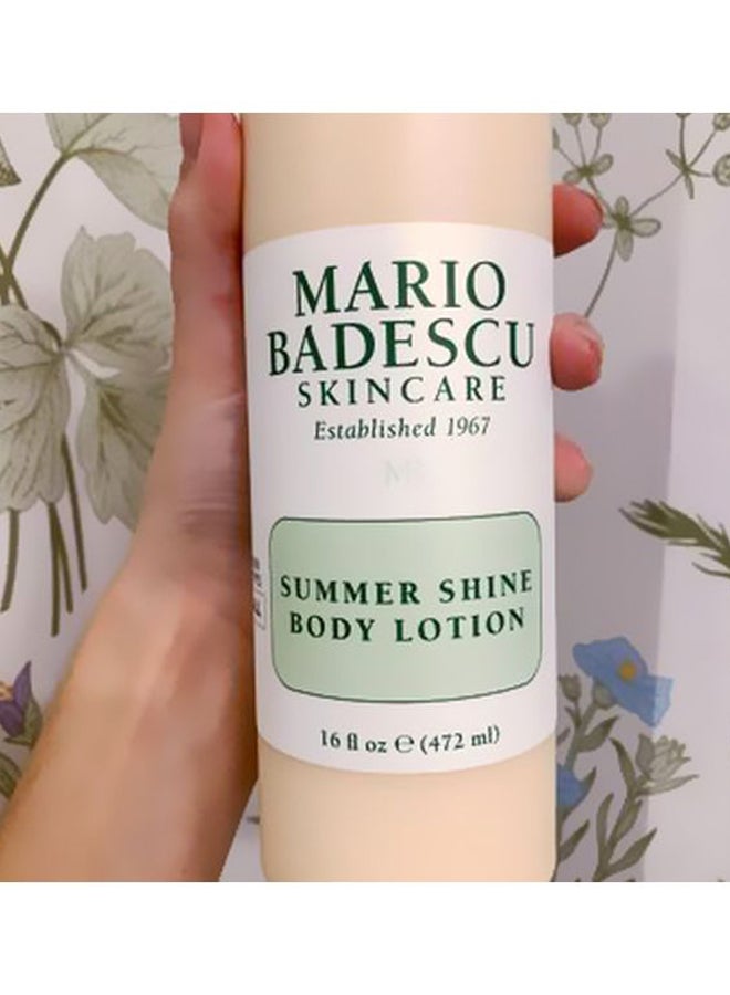 MARIO BADESCU Summer Shine Body Lotion Beige 472ml - Image 4