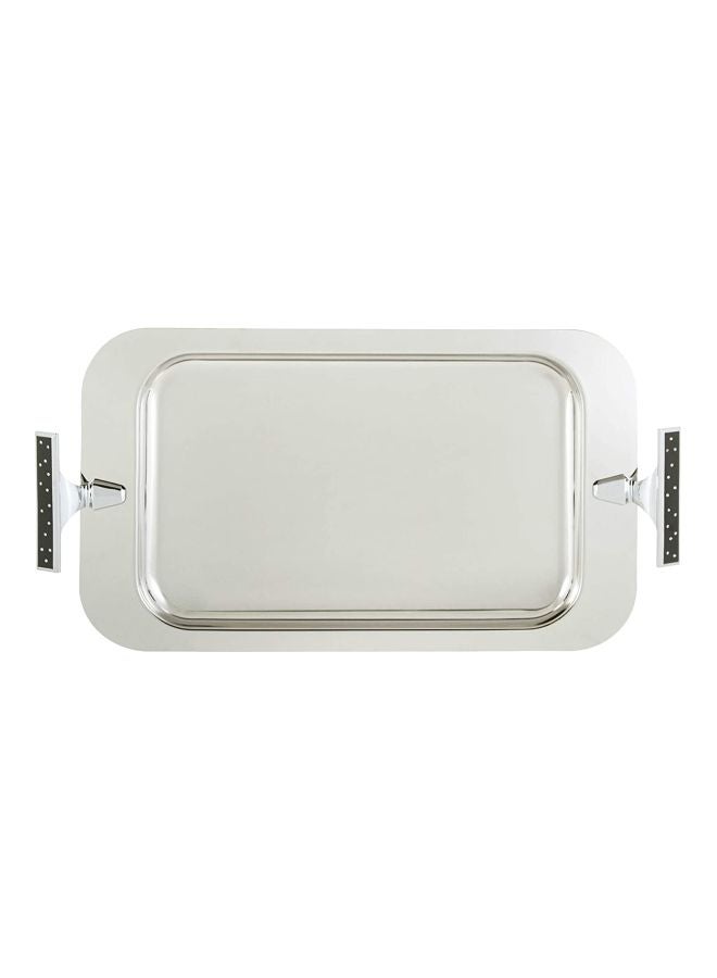 ريجنت صينية مستطيلة من الستانلس ستيل اللامع أسود 51x31سم  - Image 2