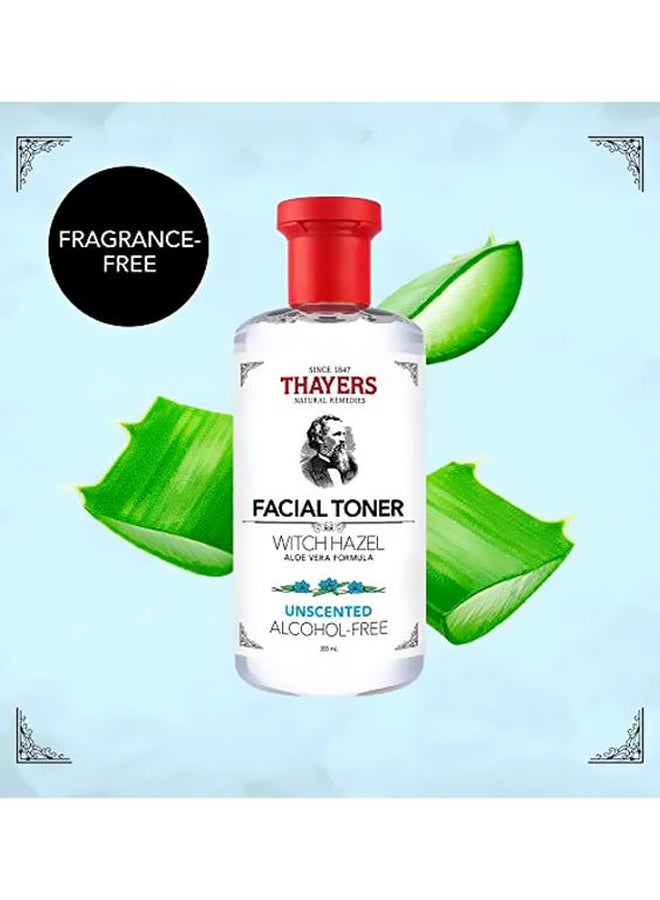 ثايرس تونر ويتش هازل خالٍ من الكحول وغير معطر (12 أوقية) 3 عبوات شفاف  - Image 4