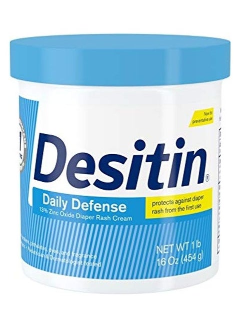 Daily Defense 13% Zinc Oxide Diaper Rash Cream