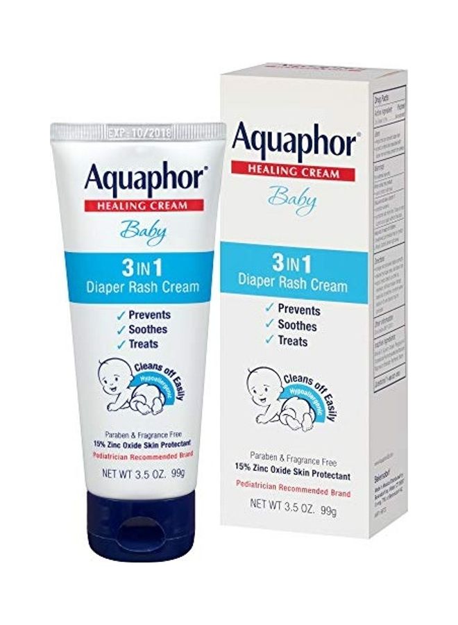 Aquaphor 3 In 1 Baby Diaper Rash Cream - Image 1
