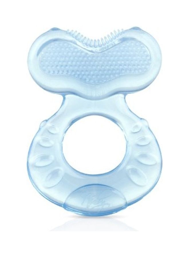 Nuby - Silicone Teether With Bristles - Blue - Image 1