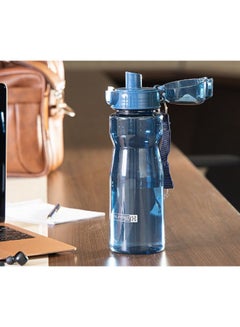 Royalford Water Bottle with Hanging Clip Blue 750ml  - Image 3