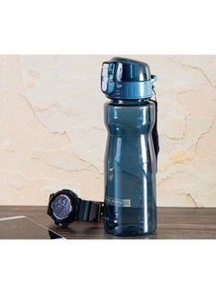 Royalford Water Bottle with Hanging Clip Blue 750ml  - Image 4