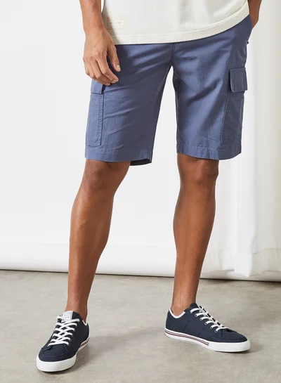 TOMMY HILFIGER John Cargo Shorts Faded Indigo