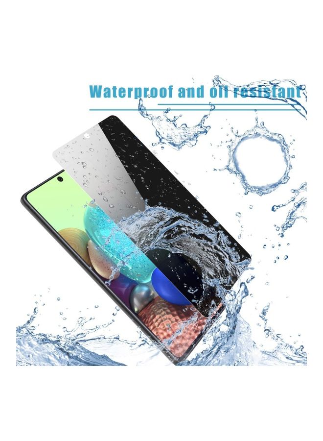 ICS Privacy Screen Protector For Samsung Galaxy A71/A71 5G Black - Image 2