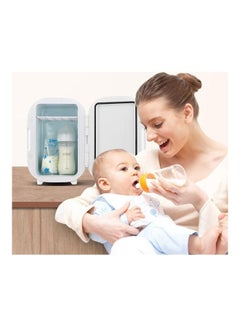 Generic Portable Home Refrigerator 6.0 L CZBX06XQQ5 White/Silver  - Image 3