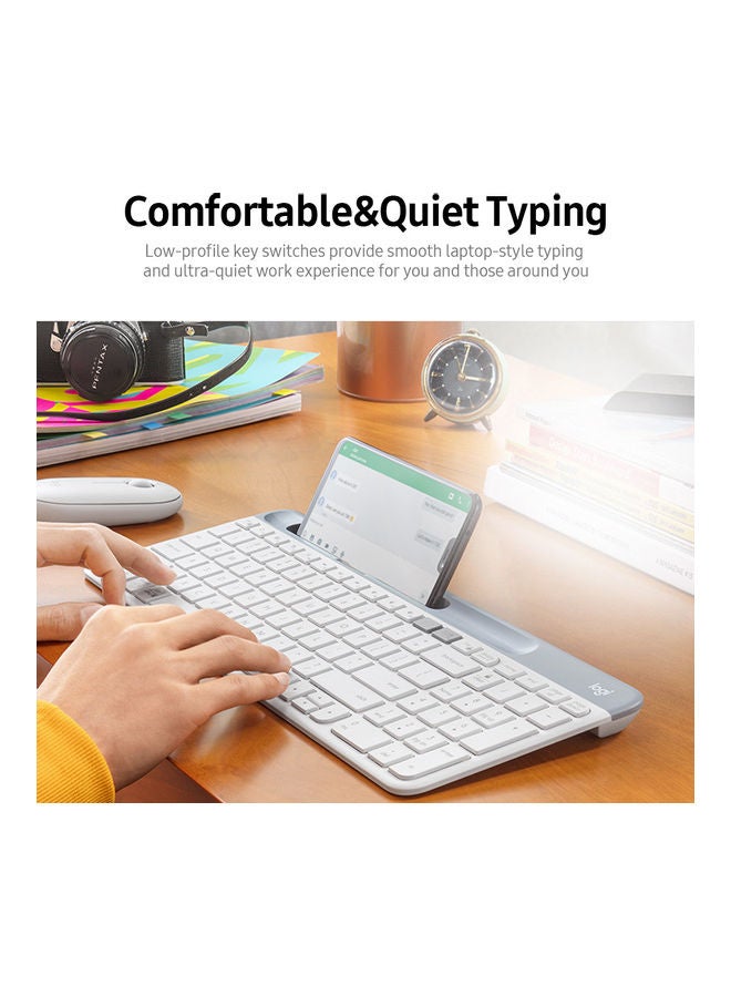 Logitech - Wireless Ultra-Thin Keyboard Black - Image 1
