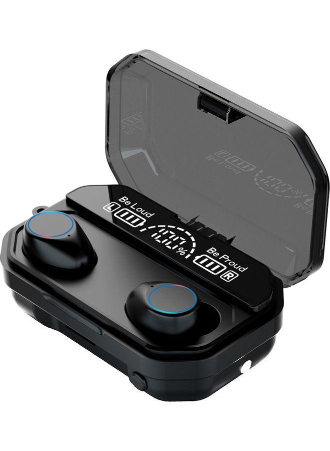 A16 BT TW Earbuds With Charging Case Black