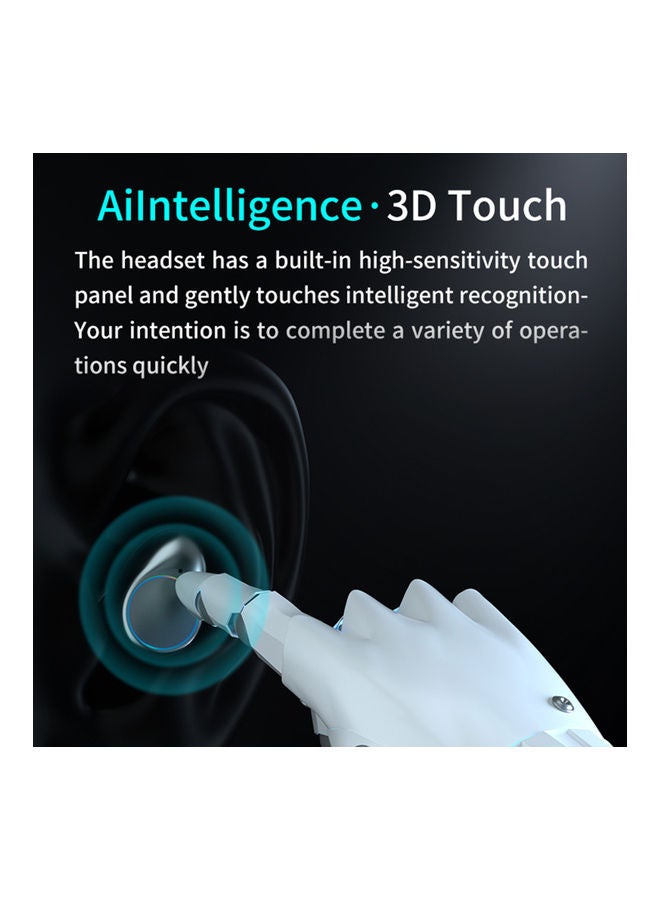 A16 BT TW Earbuds With Charging Case Black