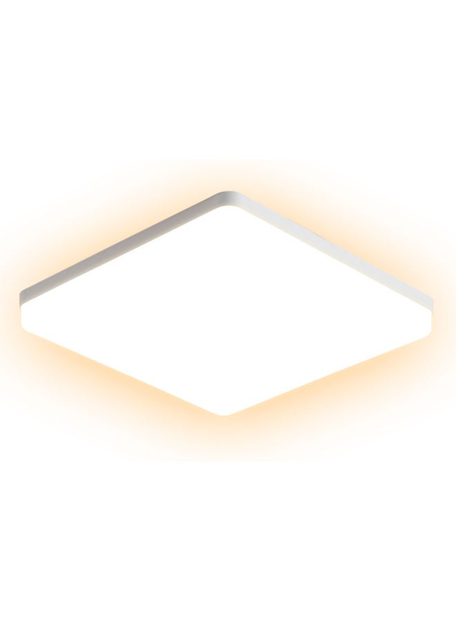 مصباح سقف أبيض 4x30x30سم - Image 1