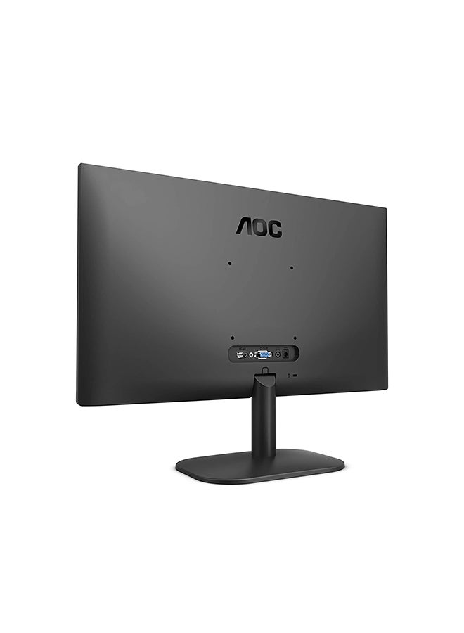 AOC - 22B2HM AOC Monitor, VA Panel Monitor, Borderless Experience, Ultra Slim with HDMI Cable, Black Black - Image 1