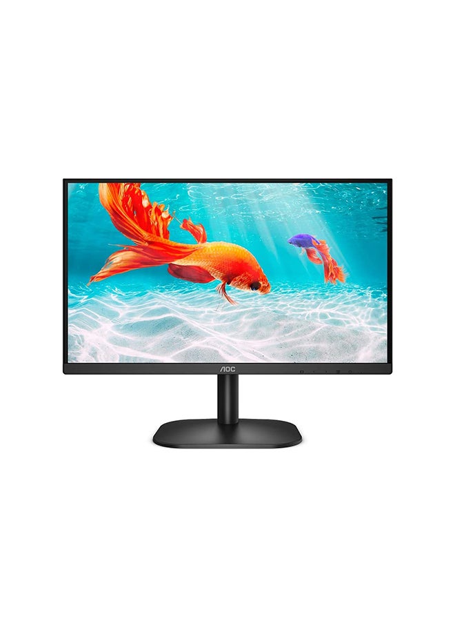 AOC - 22B2HM AOC Monitor, VA Panel Monitor, Borderless Experience, Ultra Slim with HDMI Cable, Black Black - Image 1