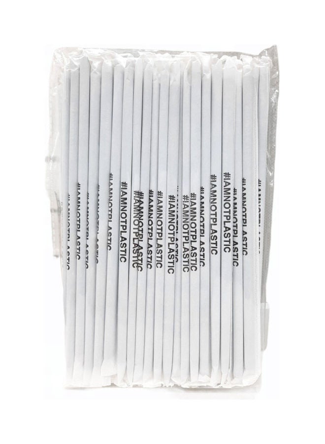 إس إن إتش 100 قطعة من المصاصات غير البلاستيكية - Image 3