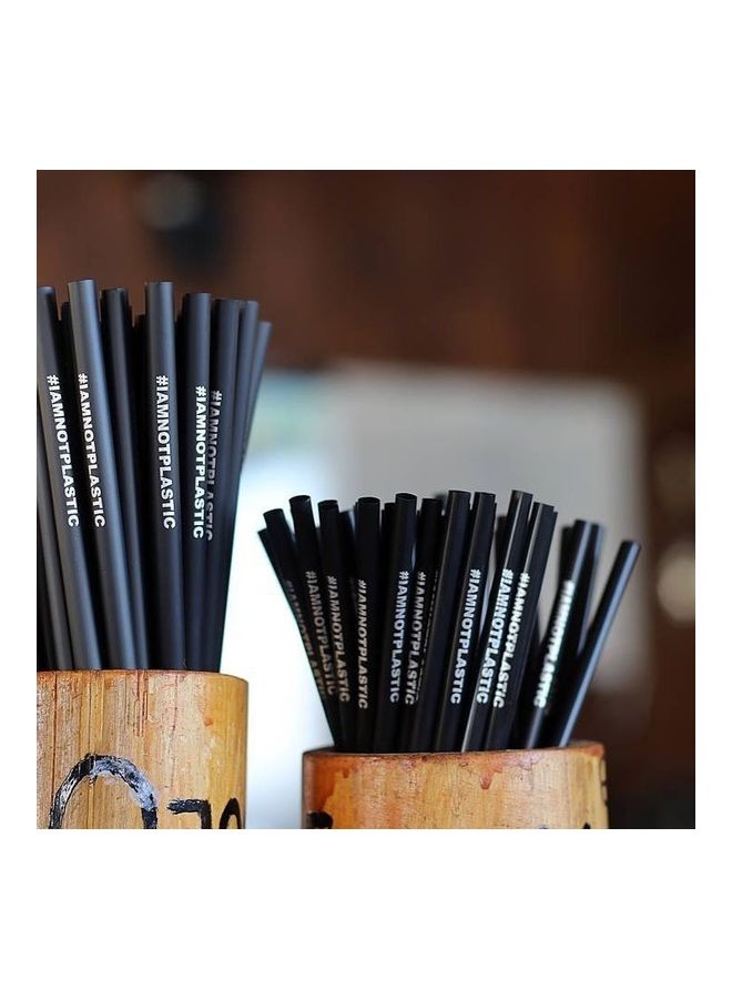 إس إن إتش 100 قطعة من المصاصات غير البلاستيكية - Image 5