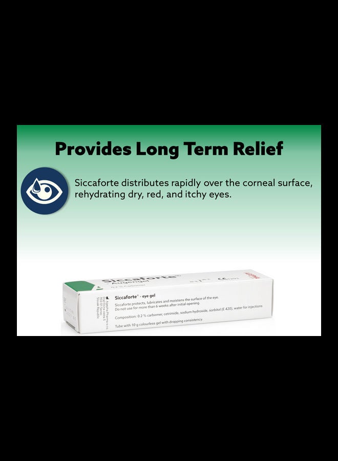 AGEPHA PHARMA - Siccaforte Eye Gel For Dry Eyes - Image 1