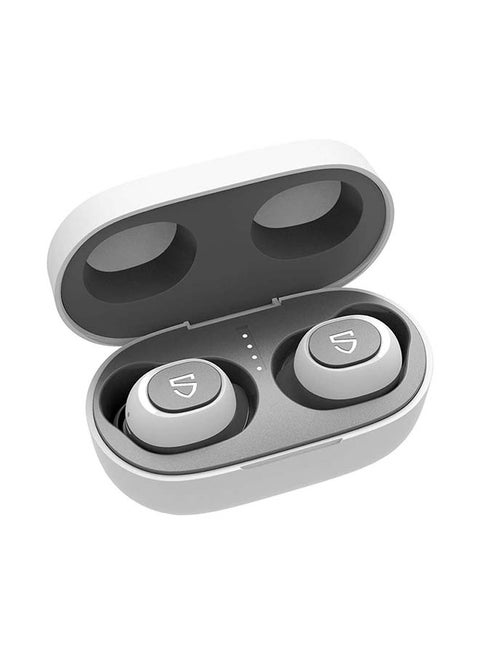 TrueFree 2 Wireless In-Ear Earbuds With Charging Case White