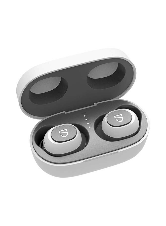 SoundPEATS - TrueFree 2 Wireless In-Ear Earbuds With Charging Case White - Image 1