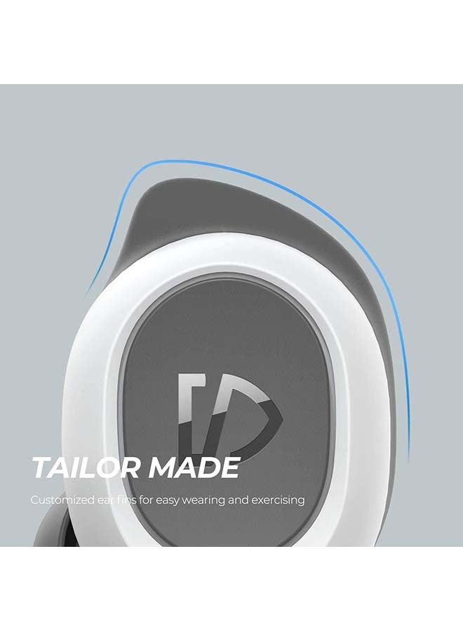SoundPEATS - TrueFree 2 Wireless In-Ear Earbuds With Charging Case White - Image 1