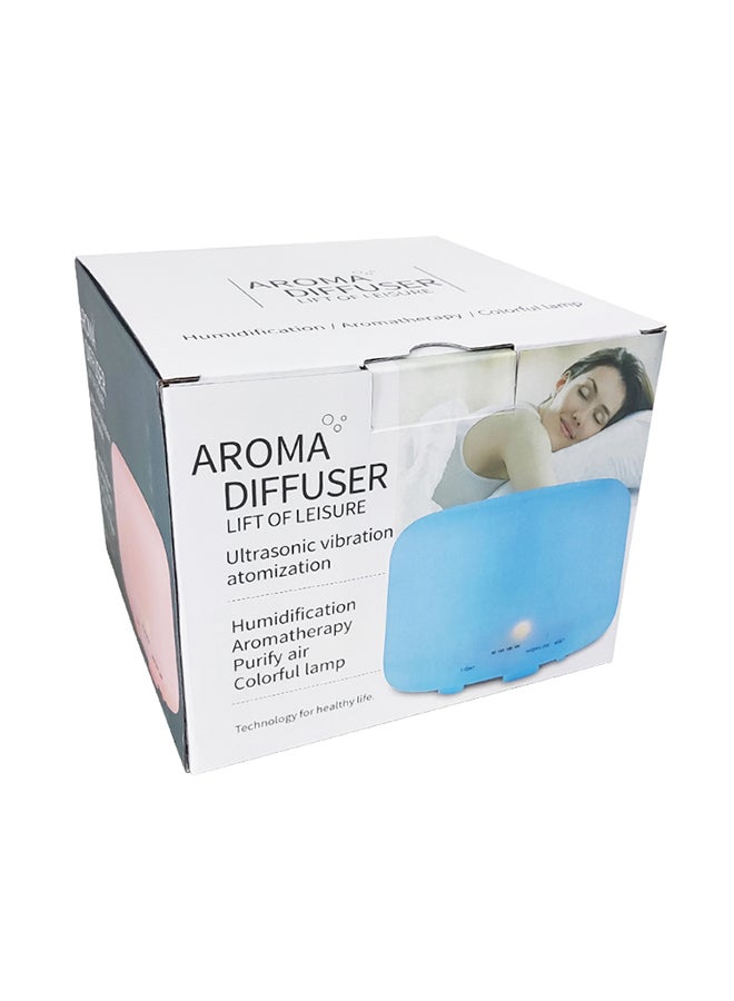 Ultrasonic Essential Oil Aroma Diffuser Lamp Blue