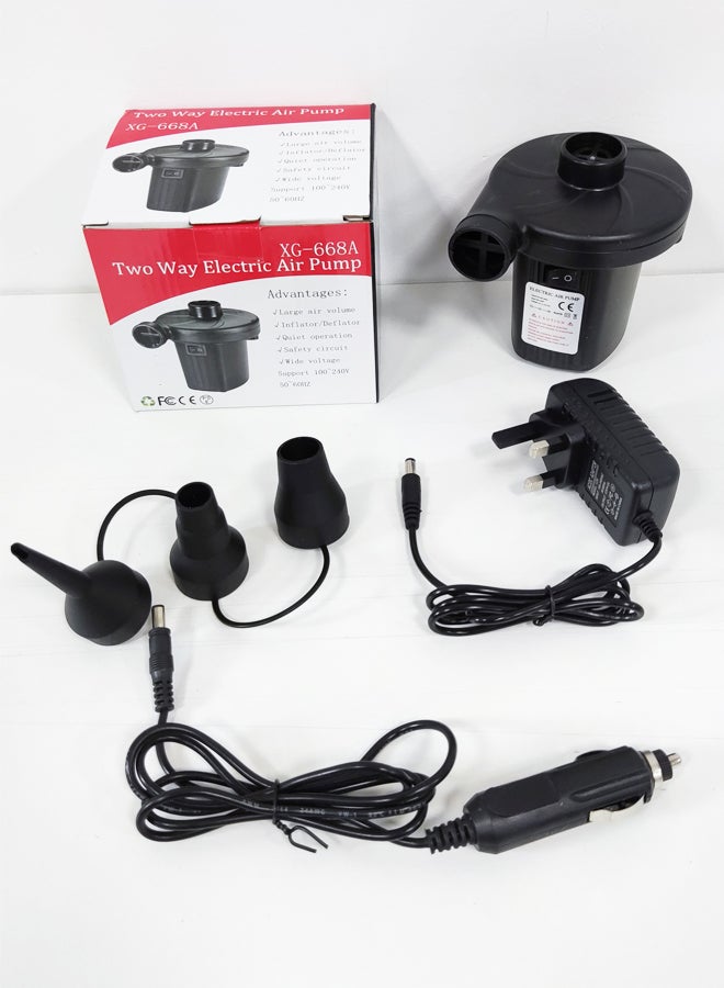 Generic Portable Electric Air Mattress Camping Pump  - Image 2