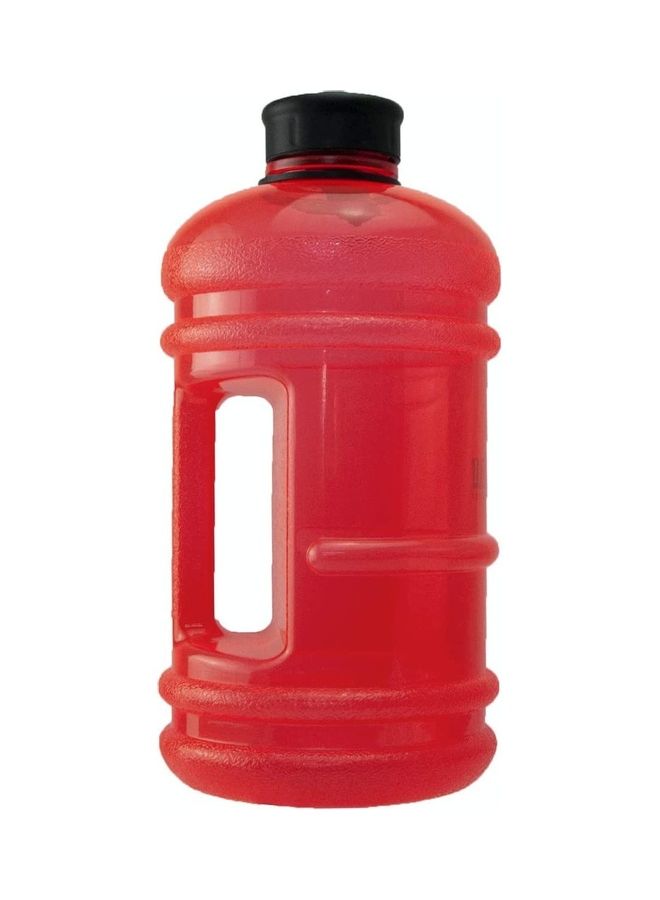 3W Healthcare 3W Hydrator Bottle - Red, Large Sports Water Bottle, Large Leak Proof Sports Jug with Handle, Wide Mouth Drinking Container, For Fitness, Gym, Office, Biking, Travel, and Outdoor Water Jug Red/Black - Image 2