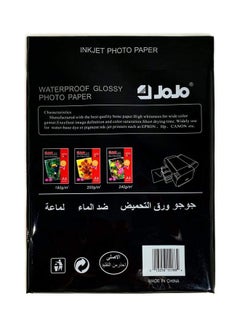 JOJO 20-Sheets Two Face Glossy Inkjet Photo Paper A4  - Image 2