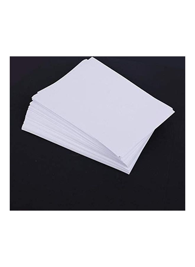 JOJO - 20-Sheets Two Face Glossy Inkjet Photo Paper A4 - Image 1