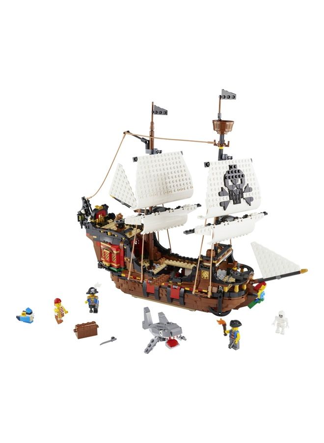 LEGO 31109 3-In-1 Creator Pirate Ship Building Set 9+ Years  - Image 3