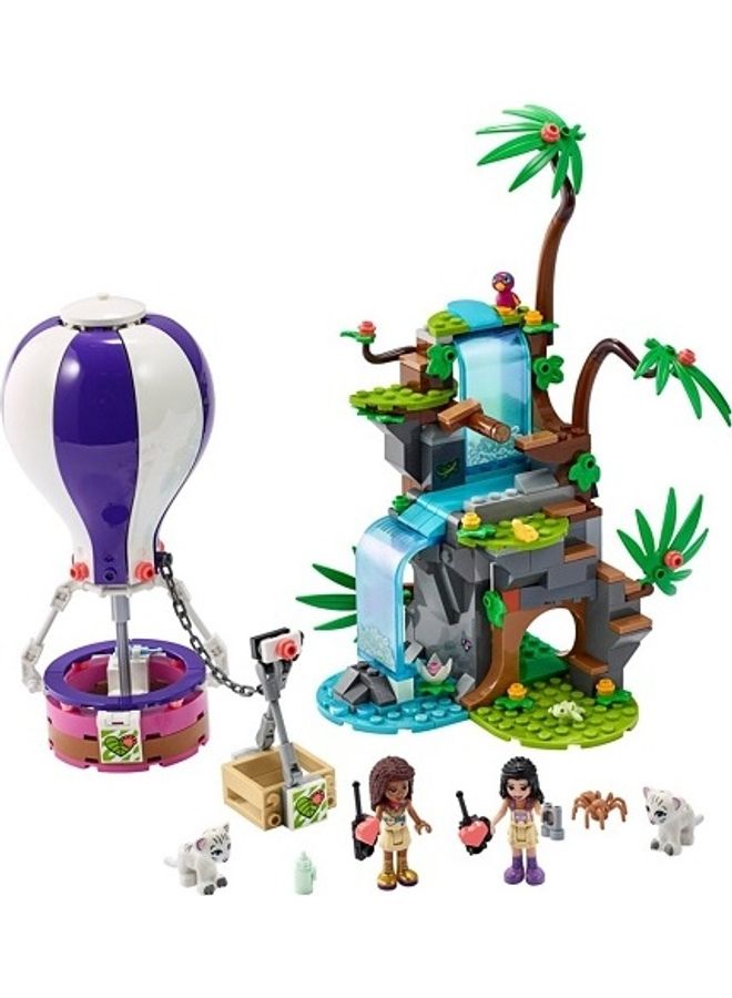 LEGO - 41423 Friends Tiger Hot Air Balloon Jungle Rescue Building Set 7+ Years - Image 1