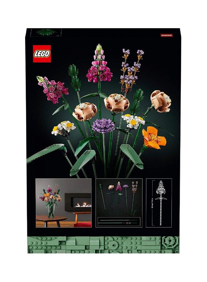 LEGO - 10280 756-Piece Creator Flower Bouquet Building Set 756 18+ years - Image 1