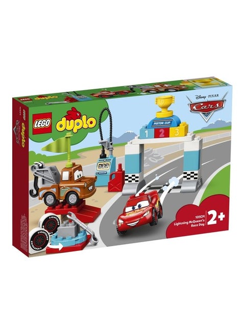 10924 Duplo Lightning Mcqueen's Race Day Building Set 2_years