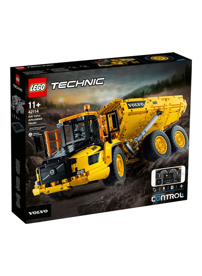 LEGO 6x6 Volvo Articulated Hauler Building Set - Image 1