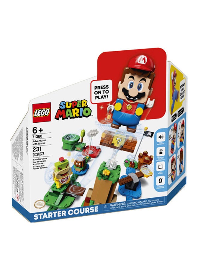 LEGO 71360 231-Piece Super Mario Adventures With Starter Course Building Set 6+ Years - Image 1