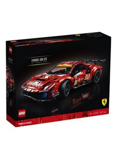 LEGO 42125 1677-Piece Ferrari 488 GTE Building Set 1677 16+ Years  - Image 1