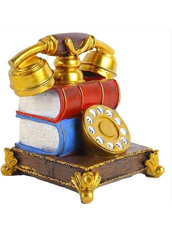 We Happy Retro Style Telephone Coin Box 17x14.5x16cm - Image 5