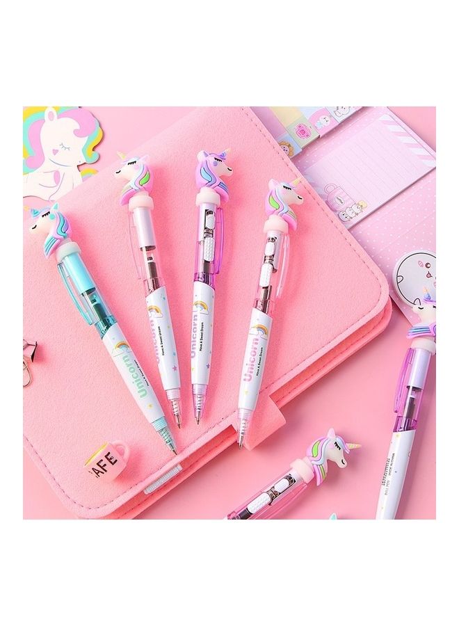 We Happy - 6-Piece Unicorn Fine Writing Pens Multicolour - Image 1