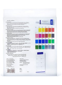 FABER-CASTELL 24-Piece Acrylic Colours Set Multicolour  - Image 2