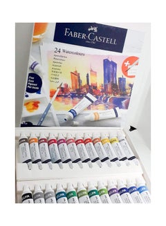 FABER-CASTELL 24-Piece Water Colours Set Multicolour  - Image 4