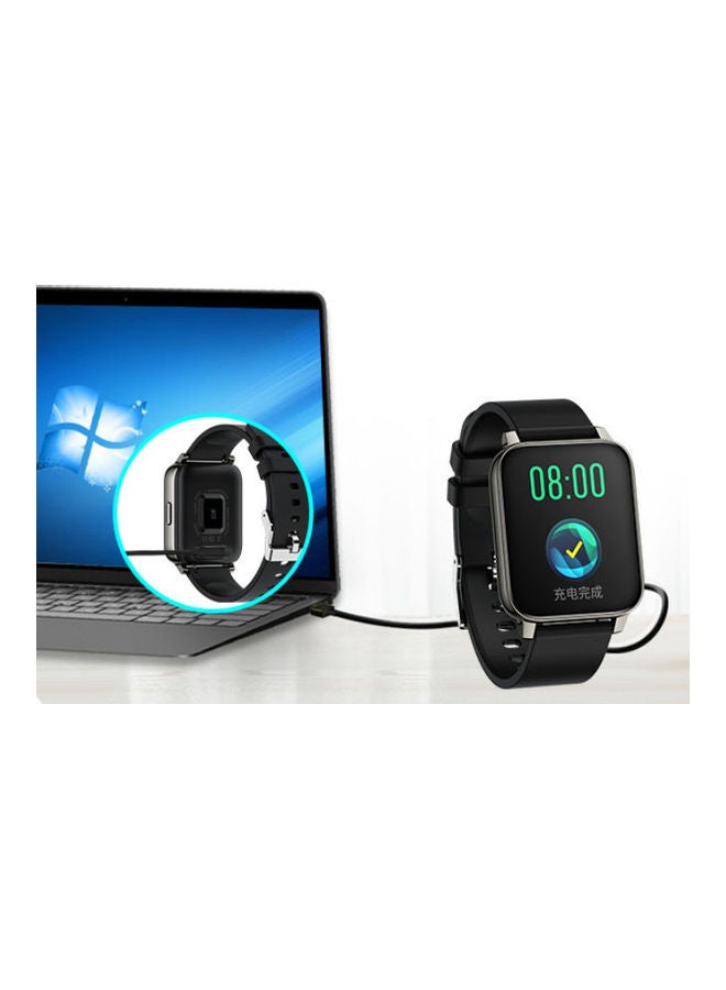 ساعة ذكية تعمل بالبلوتوث طراز P36 أسود - Image 2