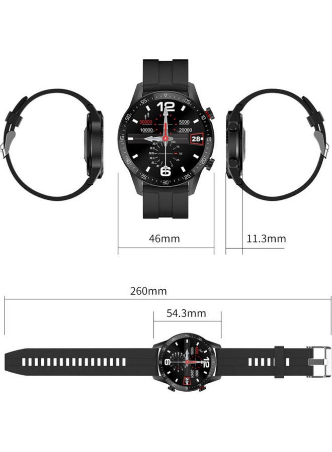 ساعة ذكية مضادة للماء طراز SK7 أسود - Image 2