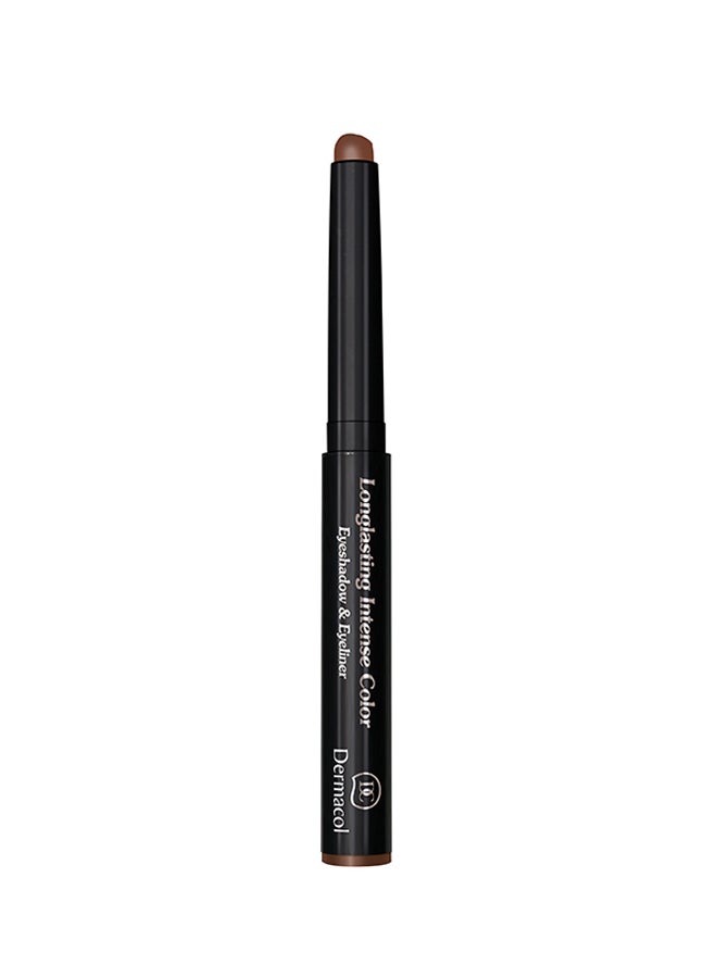 Dermacol Longlasting Intense Colour Eyeshadow No.7 Dark Brown - Image 1