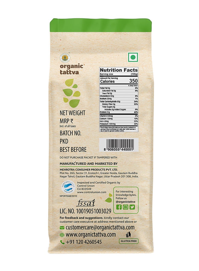 Organic Tattva Organic Arhar Tur Dal 500g - Image 2