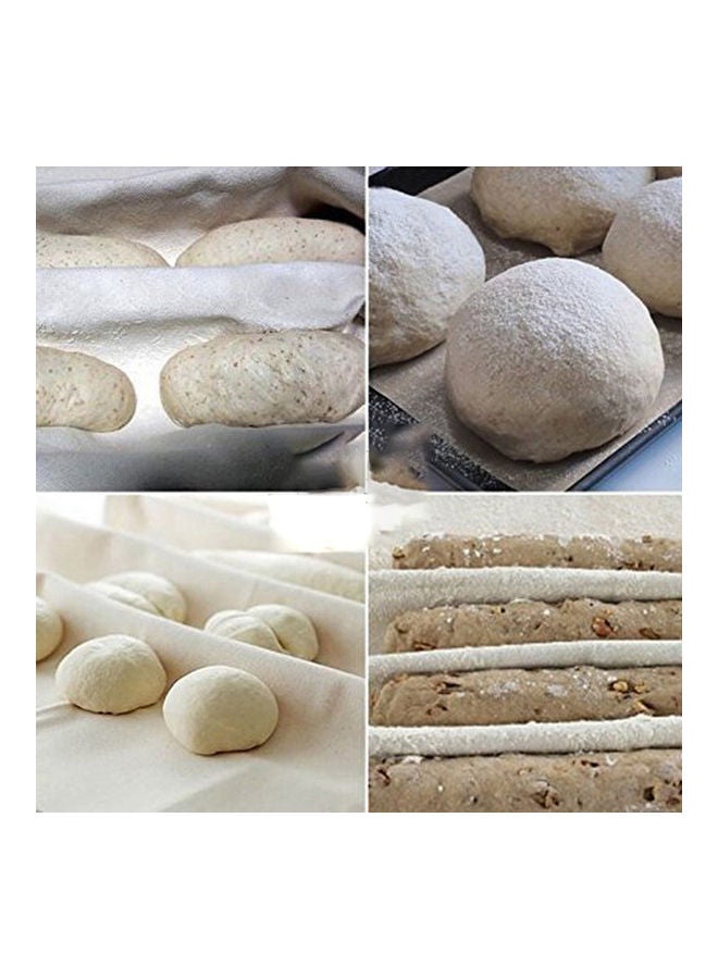 Proofing Bread Baguette Baking Mat Beige  - Image 5