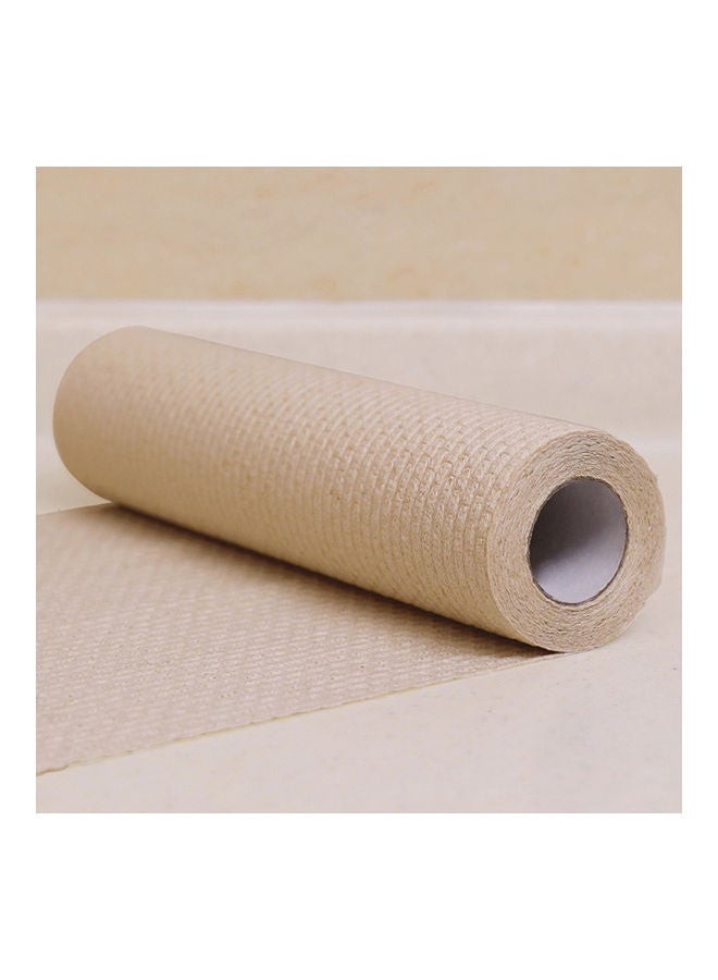50-Piece Disposable Kitchen Cleaning Paper Towel Roll Beige  - Image 4